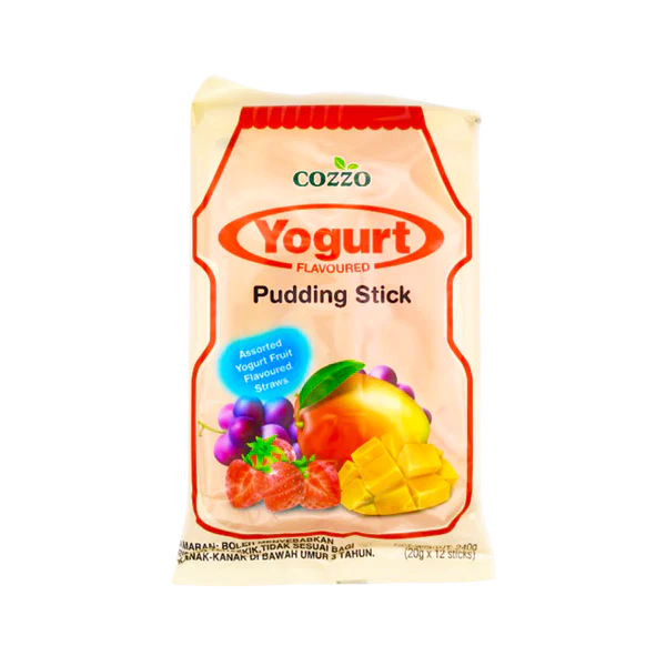 Cozzo Yoghurt Pudding Jelly Stick 240g