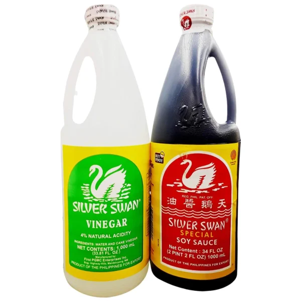 Sliver Swan Vinegar and Soy Sauce (Value Pack)