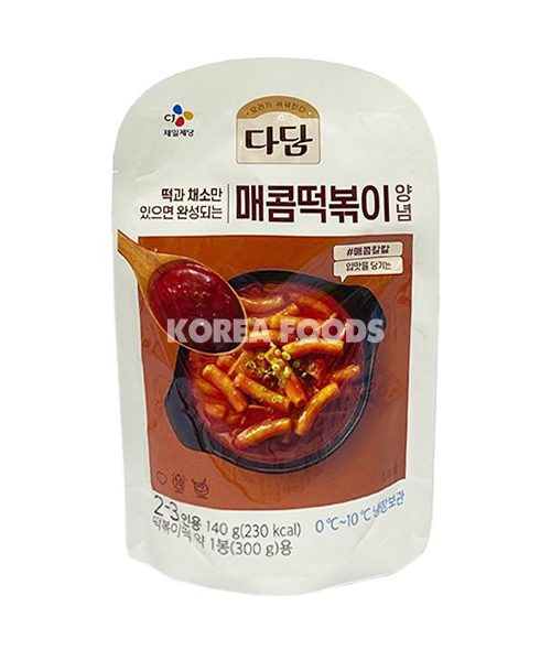 Dadam Sweet & Spicy Topokki Hot Sauce 140g