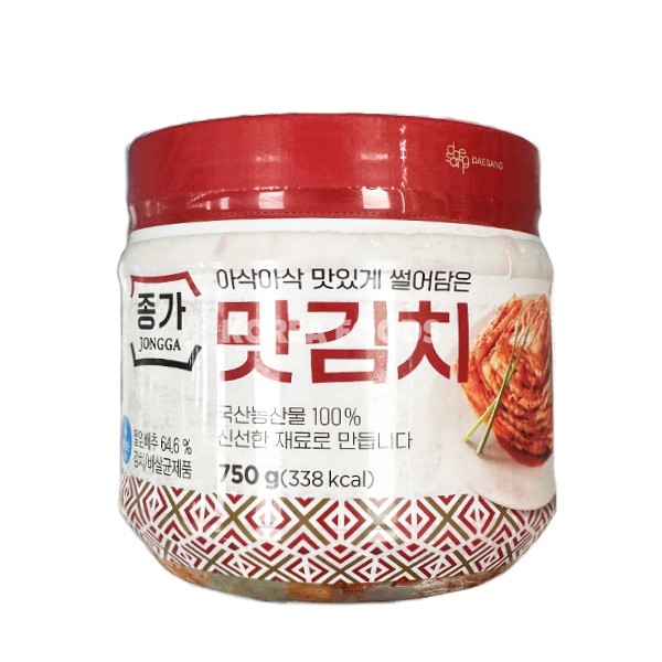 Chongga Mat Kimchi in Jar 750g