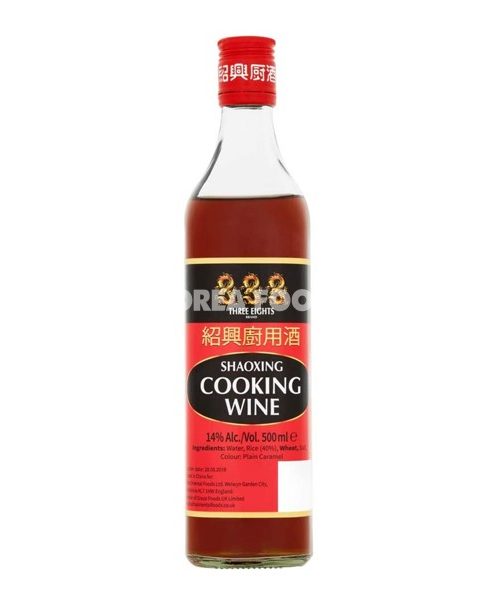 Three 8s Shaoxing Cooking Wine 500ml