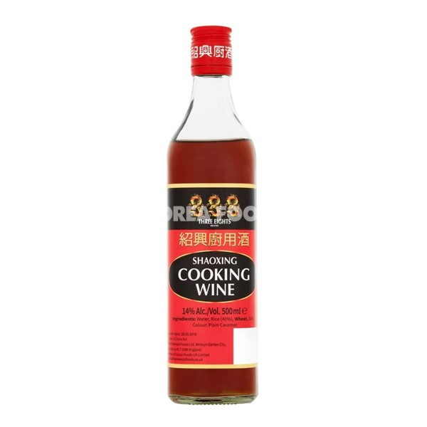 Three 8s Shaoxing Cooking Wine 500ml