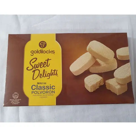 Goldilocks Polvoron Giftbox of 12 Classic 300g
