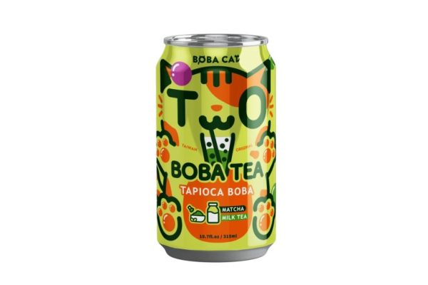 Boba Cat Matcha Bubble tea 315ml
