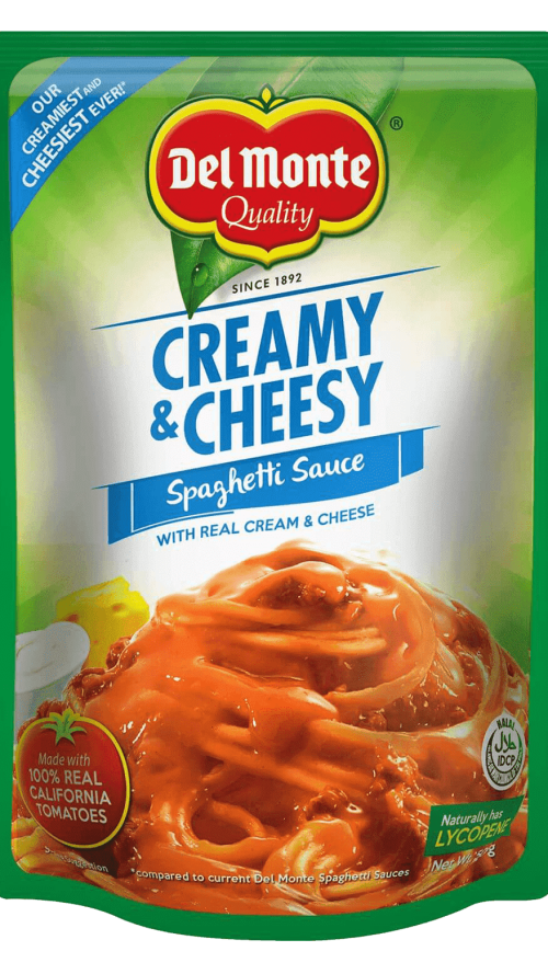 Del Monte Spaghetti Sauce Creamy and Cheesy 900g