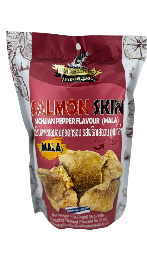 Nai Pramong Salmon Skin - Mala 35g