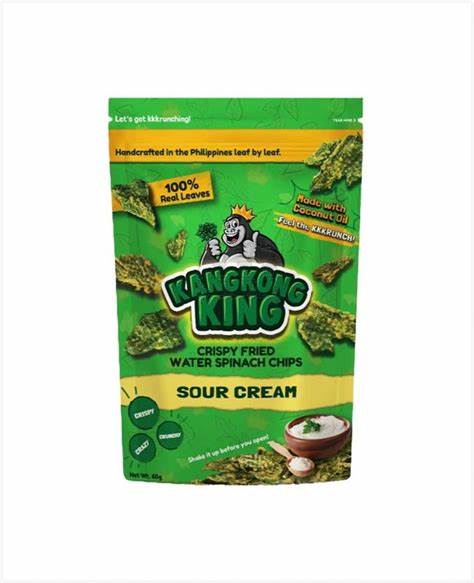 KKKSCSC KKK Spinach Chips Sour Cream Flavour 60g
