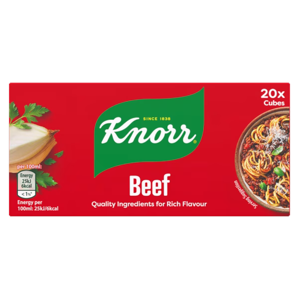 Knorr Beef Cubes 60g