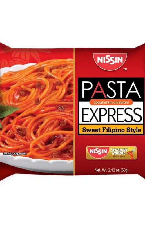 NPESFS Nissin Pasta Express Instant Sweet Filipino Style Noodles 60g