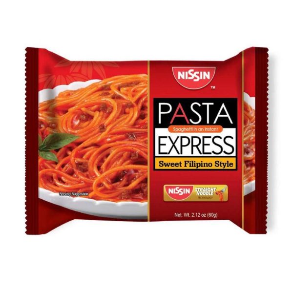 Nissin Pasta Express Instant Sweet Filipino Style Noodles 60g