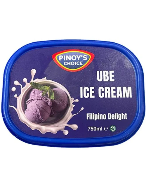 Pinoys Choice Ube Flavoured Ice Cream 750ml