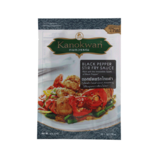 KBPSFS Kanokwan Black Pepper Stir Fry Sauce 50g