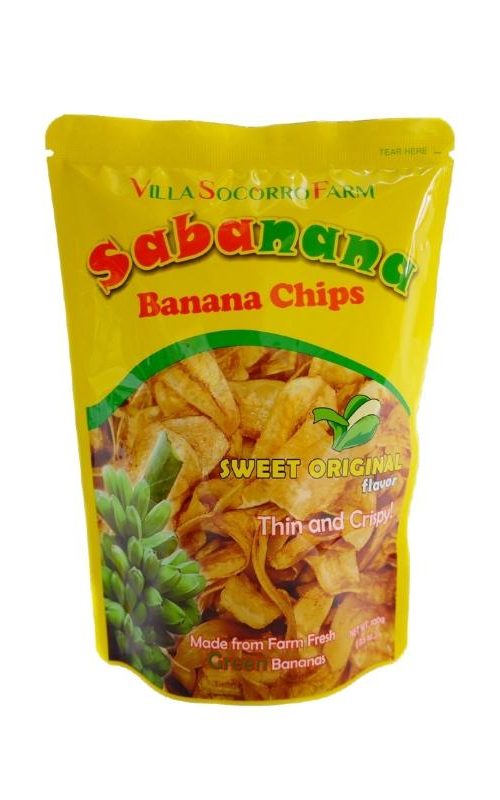 Sabanana Banana Chips Sweet Original 100g
