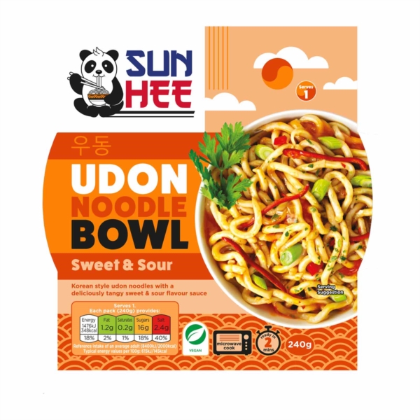 Sun Hee Sweet & Sour Udon Bowl 240g