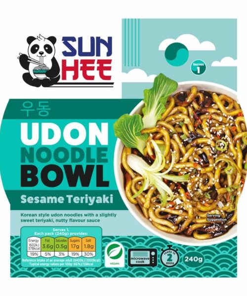 SHSTUB Sun Hee Sesame Teriyaki Udon Bowl 240g