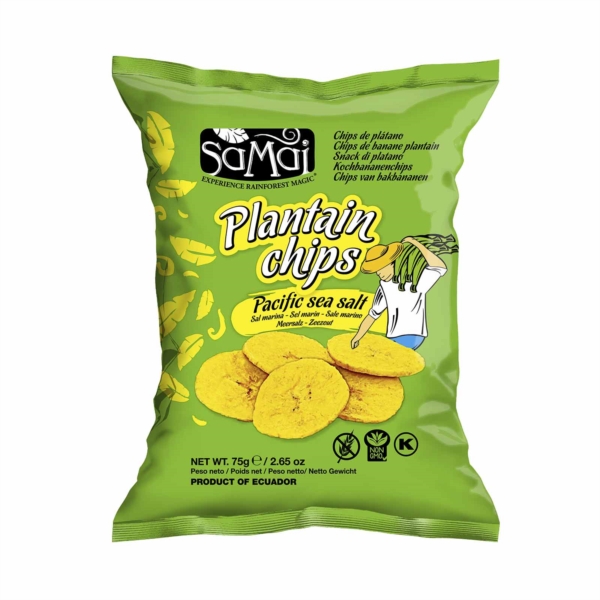 Samai Plantain Chips Salted 75g