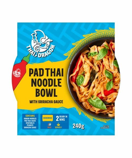 TDPTSNB Thai Dragon Pad Thai & Sriracha Noodle Bowl 240g