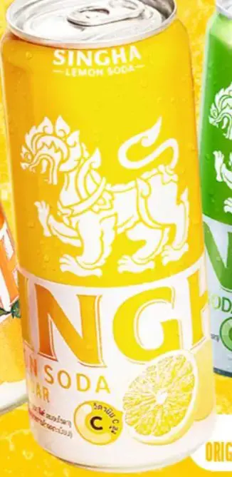 Singha Lemon Soda 330ml