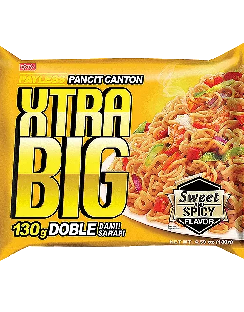 PPCS&S Payless Pancit Canton Extra Big Sweet & Spicy 125g