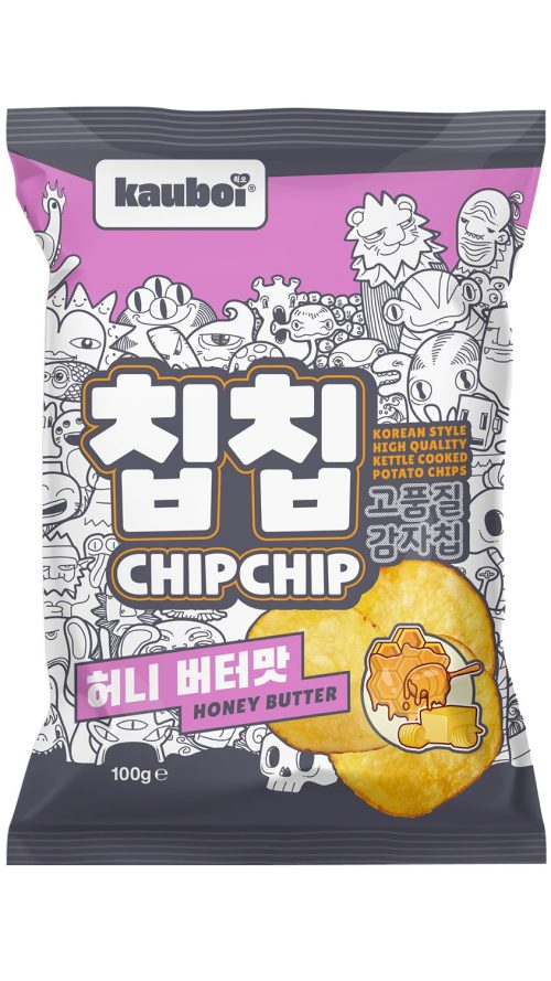 KCCHBF KAUBOI Chip Chip Honey Butter flavour 100g