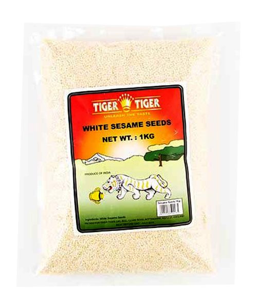 Tiger Tiger White Sesame Seeds 1kg