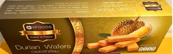 VFoods Durian Wafers 120g