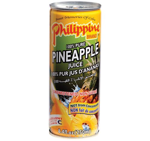 Philippine Brand 100% Pineapple Juice 250ml