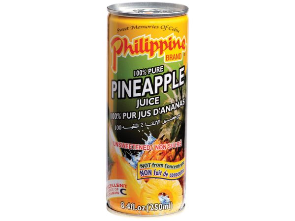 Philippine Brand 100% Pineapple Juice 250ml