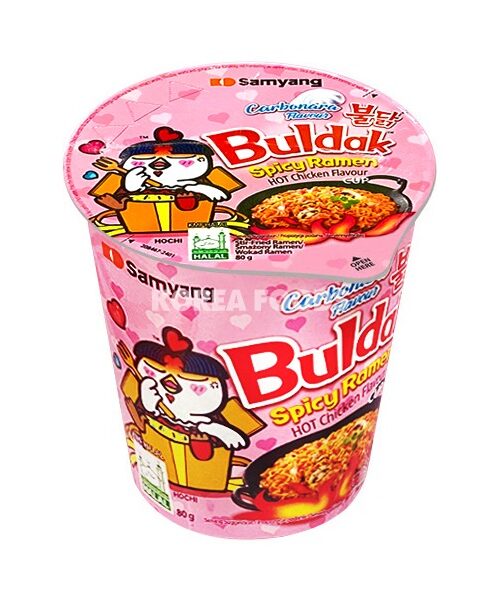 Samyang Hot Chicken Cup Ramen Carbonara 80g