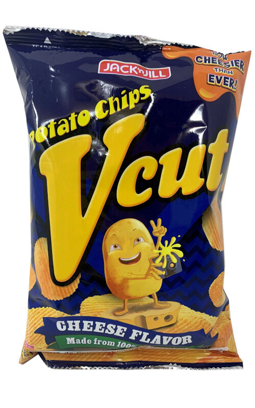 J&J V-cut Potato Chips – Cheese 60g