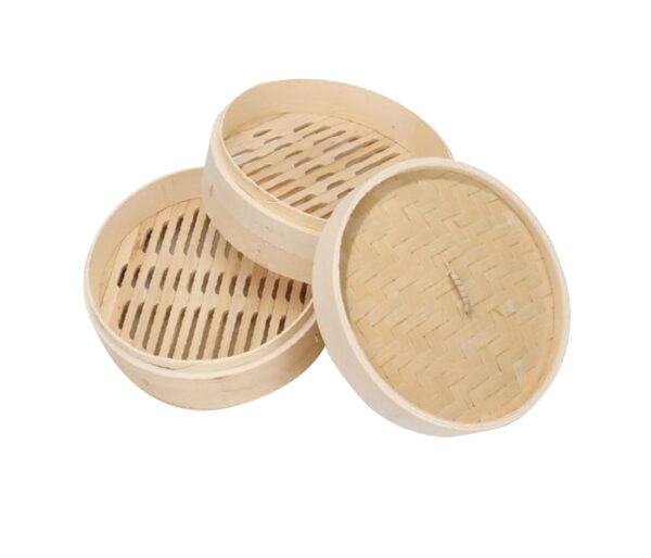 MP 10" Bamboo Steamer Set