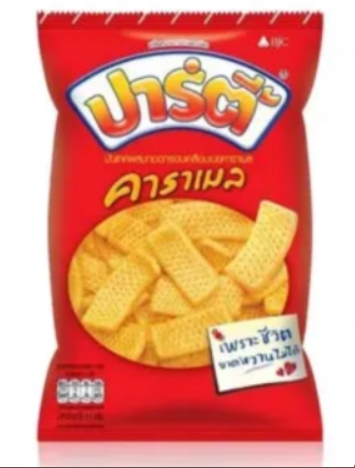 Party Wheat & Sweet Potato Snack Original Caramel Flavour 48G