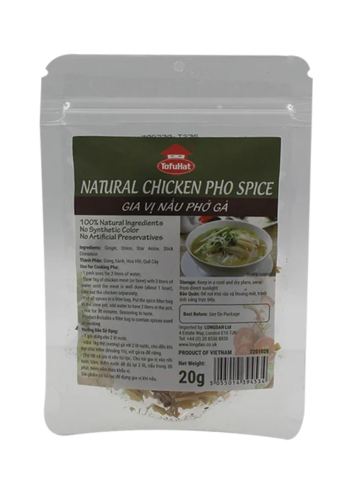 Tofuhat Natural Chicken Pho Spice 20g