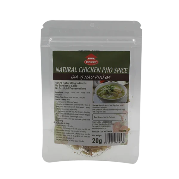 Tofuhat Natural Chicken Pho Spice 20g