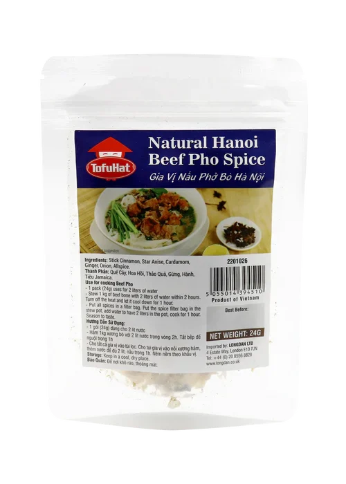 Tofuhat Natural Hanoi Beef Pho Spice 24g