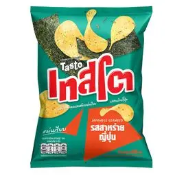 Tasto Potato Crisp Japanese Seaweed Flavour 69g
