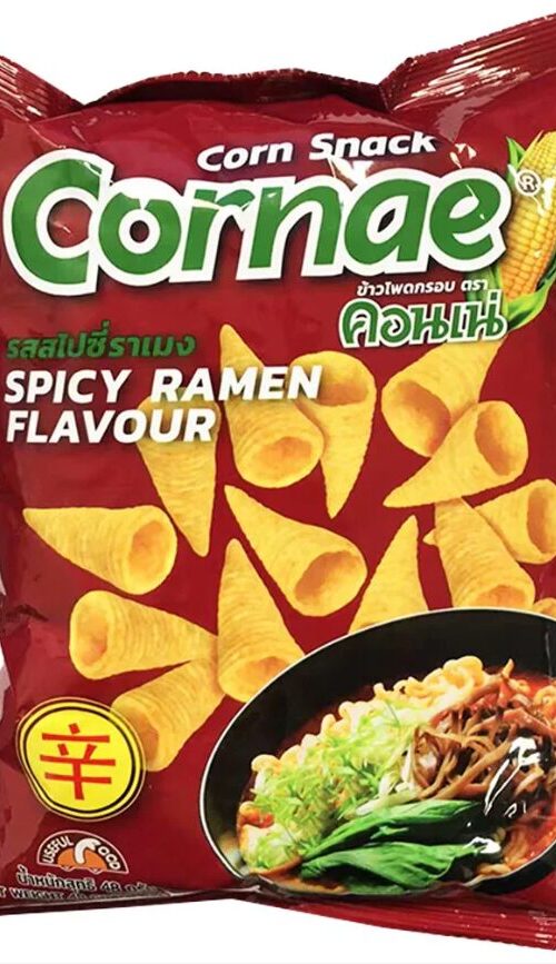 Cornae American Corn Spicy Ramen Flavour Snack 48g