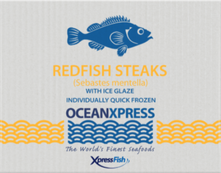 OERS Redfish Steaks 1 kg