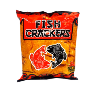 Hobe CHICK BOY Fish Crackers - Hot &  Spicy 100g