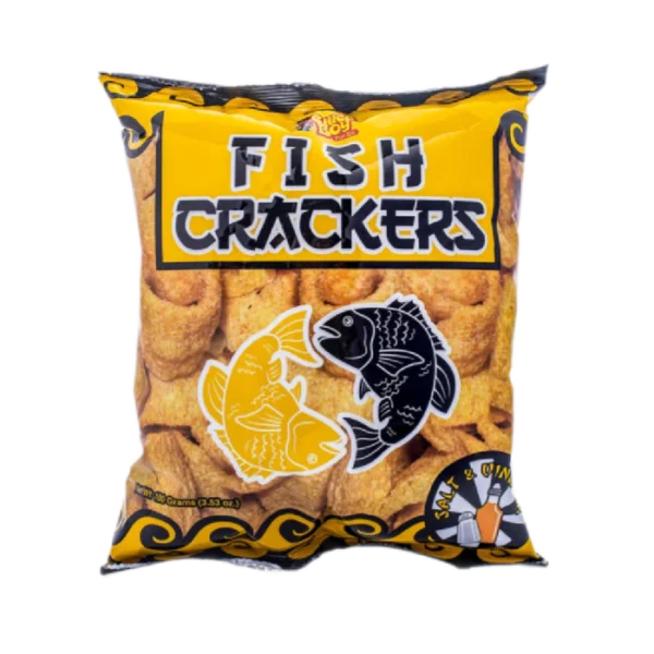 Hobe CHICKBOY Fish Crackers Salt &  Vinegar 100g