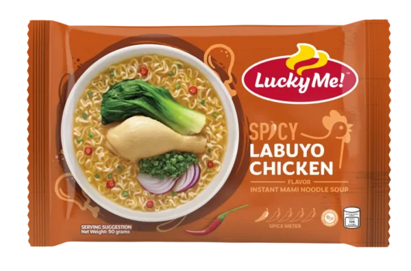 LUCKY ME INSTANT NOODLES SPICY LABUYO CHICKEN 50g