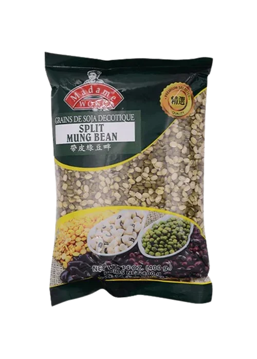 Madame Wong Split Mung Bean 400g