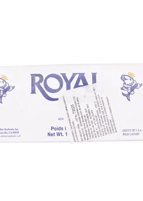 Royal Calamari Baby Squid 454g