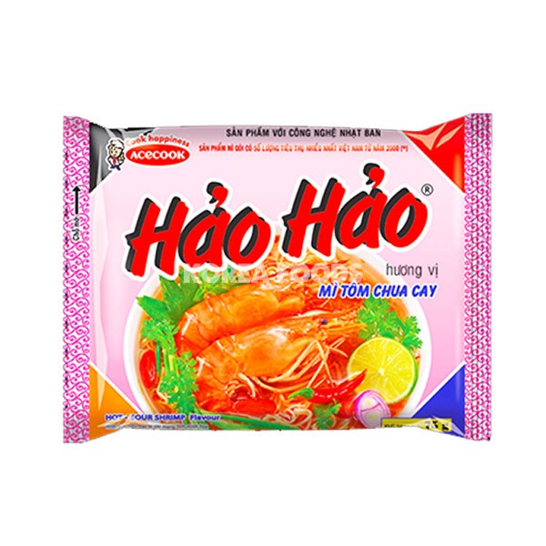 Hao Hao Instant Noodles Chilli Lime & Shrimp Flavour 78g