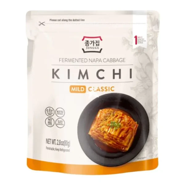 Jongga Napa Cabbage Kimchi Pouch Original 80g
