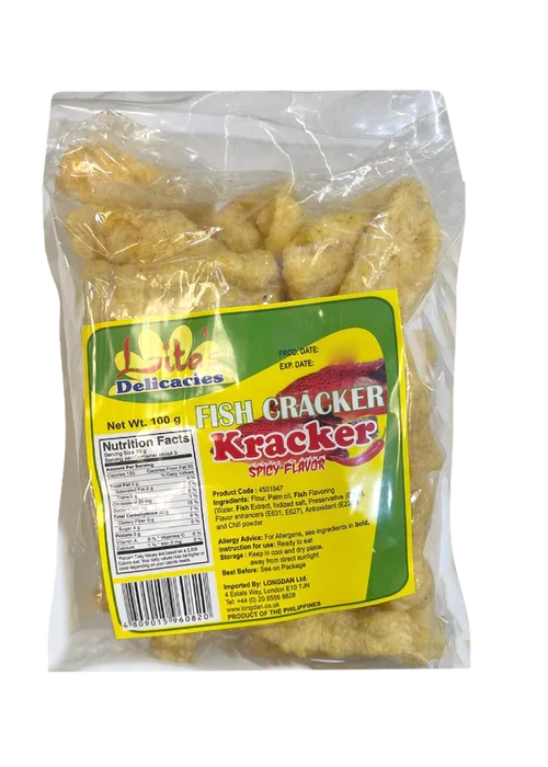 Lita Fish Cracker Spicy 100g