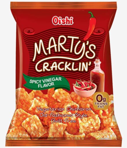 Oishi Marty's Cracklin Spicy 90g