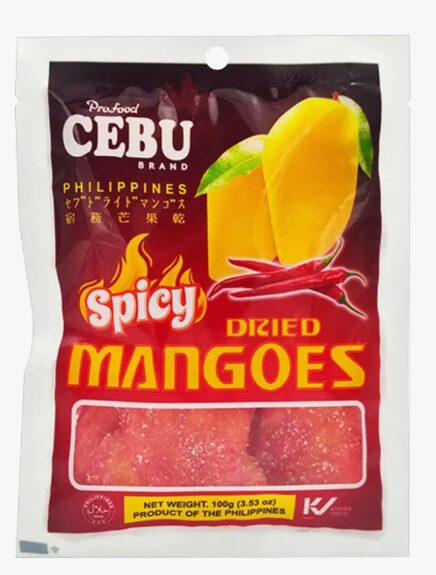 Cebu Brand Spicy Dried Mango 100g