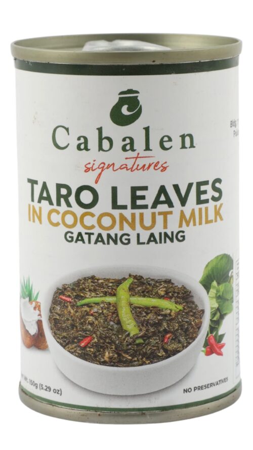CABALEN TARO LEAVES IN COCONUT MILK 150G