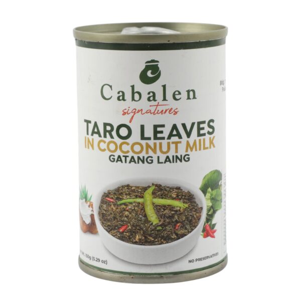 CABALEN TARO LEAVES IN COCONUT MILK 150G